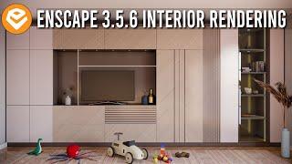 How To Make A Realistic Interior Render In Enscape 3.5.6