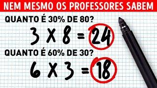 10 Truques de Matemática que Não Lhe Ensinaram Na Escola, Mas Deveriam Ter Ensinado