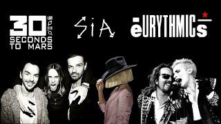 30 Seconds To Mars + Sia + Eurythmics - Hurricane Breathe Me Again (Kill_mR_DJ MASHUP)