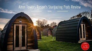 Alton Towers Resort Stargazing Pods launched 2019 Room Tour