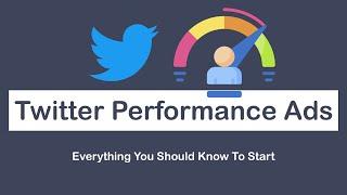 How To Start Performance Advertising In Twitter?!