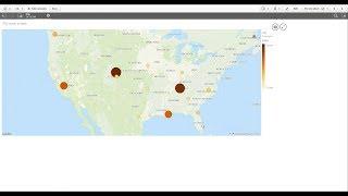 Creating a point layer in a map visualization - Qlik Sense