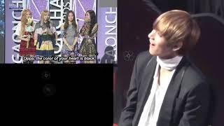 BTS REACTION TO BLACKPINK LISA SPEECHLES-LISA HABLANDO - edit