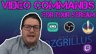 How to add Video Commands to your Stream! Streamlabs OBS and Streamelements