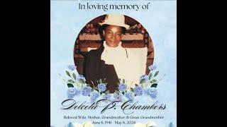 Celebration Service for the life of Delceta Chambers - NEWLIFE STUDIOS