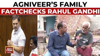 Agniveer Showdown: Agniveer's Family Fact Checks Rahul | BJP Releases Proof Of Fund Transfer