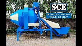 REVERSIBLE DRUM MIXER | MINI MOBILE CONCRETE BATCHING PLANT SHRIRAM