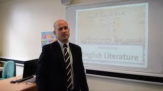 Cowley Sixth Form | Subjects Talks | English Literature