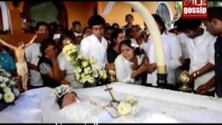 Singer Kingsley Peiris’s Daughter's Funeral Procession