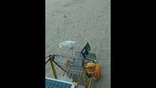 WIRELESs Mobile Operated Beach Cleaner Robot-Results