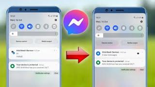 How to Turn Off Facebook Messenge Notification । Facebook Messenger Message Preview Off