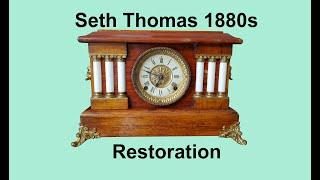 Seth Thomas Mantle Clock 1880s for Rod from Washington State #44