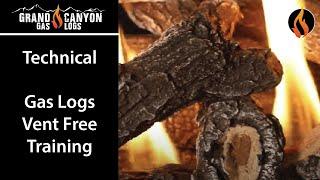 Grand Canyon Gas Logs Vent Free Product Training Video