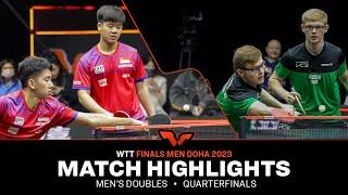 Quek/Pang vs Lebrun/Lebrun | MD QF | WTT Finals Men Doha 2023