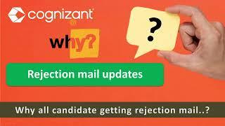 Cognizant Rejection Mail Updates | Rejected after TR | Rejected after HR | StudyStool |