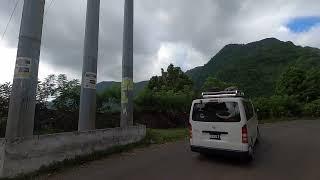 Comores Anjouan Route Tsembéhou vers Koni Djodjo Gopro / The Comororos Ndzuwani Road to Koni Djodjo