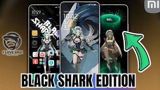 Black Shark Custom Theme With Shark Chan Assistant For HyperOS & Miui | I Love Miui