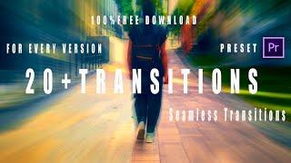20+Free Seamless Transitions for Adobe Premiere Pro Free Download ! Zoom Effect !Transitions Effect!