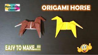 Origami Horse - Easy Origami Instructions