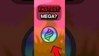 Who is the FASTEST MEGA Pokemon? #pokemon #shorts