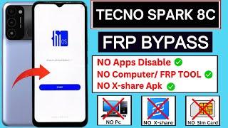Tecno Spark 8C FRP Bypass | Tecno (KG5k) Google Account Bypass Without PC | New Solution 2024
