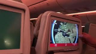 Arab Emirates airplane Boeing 777 - 300 kako je izgledala vecera uz bijelo vino?