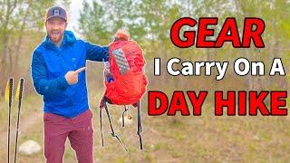 WHAT'S IN MY DAY PACK? // Hiking Gear Essentials 2021