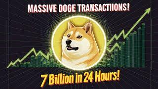 7 Billion Dogecoin in 24 Hours! Whale Activity Signals Big Moves Ahead!