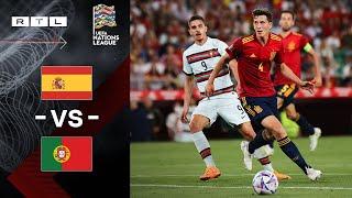 Spanien vs. Portugal – Highlights & Tore | UEFA Nations League