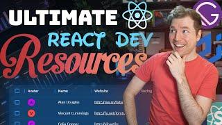 Ultimate React JS Developer Resources Compilation