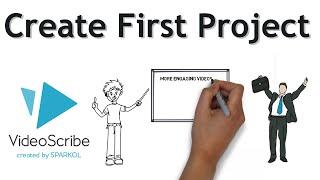 Videoscribe Tutorial 4 | Create your First Project | Everything you need to know |