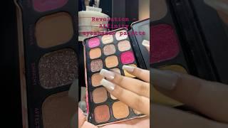 Makeup revolution london Affinity eyeshadow  || amazing colors|| #viralvideo #viralshorts