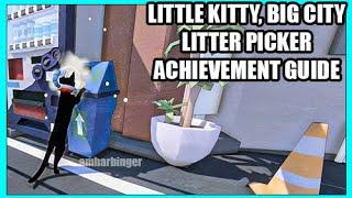 Little Kitty, Big City Litter Picker Achievement Guide Easy