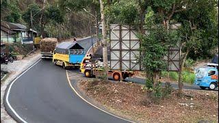 Di bikin geleng geleng sama supir ini kok berani ya