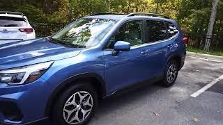 2021 Subaru Forester Premium Package #15 & #1 Horizon Blue Pearl