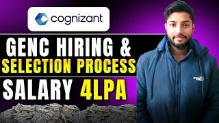 COGNIZANT Hiring & Selection Process | Salary 4LPA | Cognizant genC Role