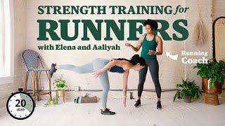 Strength Training for Runners *Follow Along* with Aaliyah Earvin | Deeply Moving with Elena Cheung