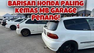 Barisan Honda paling kemas dari MB GARAGE Penang!