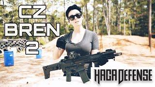 CZ BREN 2 HAGA DEFENSE - THE BROAD WITH THE BREN EP. #2