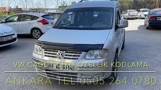 VW Caddy Gizli Özellik Kodlama Ankara Vagcom