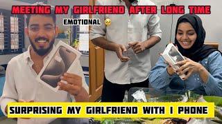 Surprising my Girlfriend with 2lakh worth i phone  ചിക്കൻ മന്തിയിൽ i phone കൊടുത്തപ്പോൾ