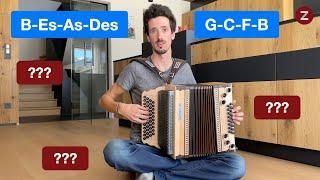 GCFB oder B-Es-As-Des - Welche ist besser? Vergleich Stimmungen Steirische Harmonika