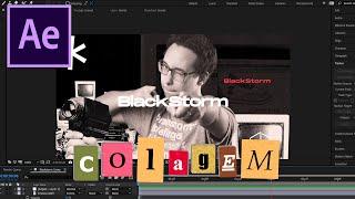 COMO FAZER ANIMAÇÃO COLAGEM no AFTER EFFECTS - Tutorial Completo