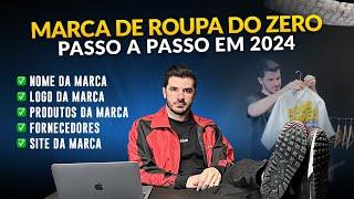 TUTORIAL: Como criar uma marca de roupa do zero em 2024