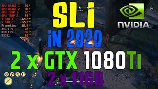 Is SLI Dead......in 2020?  GTX 1080Ti | 7 PC GAMES TEST at 4K |