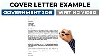 Cover Letter Example For Government Job Application