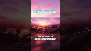 Official GTA 6 trailer is out #gta #gta6 #gta6release #gta6trailer #grandtheftauto #gtav #rockstar