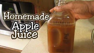 How To Make Homemade Apple Juice