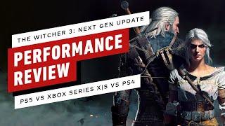 The Witcher 3: Next Gen Patch PS5 vs Xbox Series X|S vs PS4 Performance Review