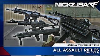 Part 1: All Assault Rifles in CROSSFIRE | All Original Weapon Showcase